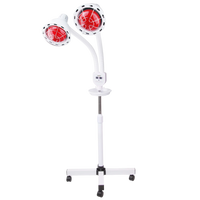 infrarood warmte lamp vrijstaand tegen transparante achtergrond