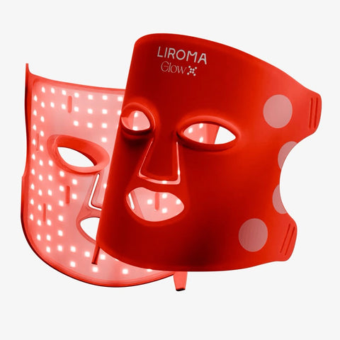 GLOW® Rotlicht Maske: LED Maske fürs Gesicht