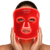 GLOW® LED-Gesichtsmaske – Lichttherapie mit Nahinfrarot- und Rotlicht