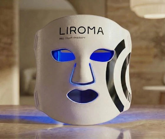 Liroma masker blauw