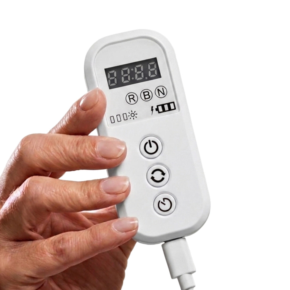 GLOW® LED-Gesichtsmaske – Lichttherapie mit Nahinfrarot- und Rotlicht